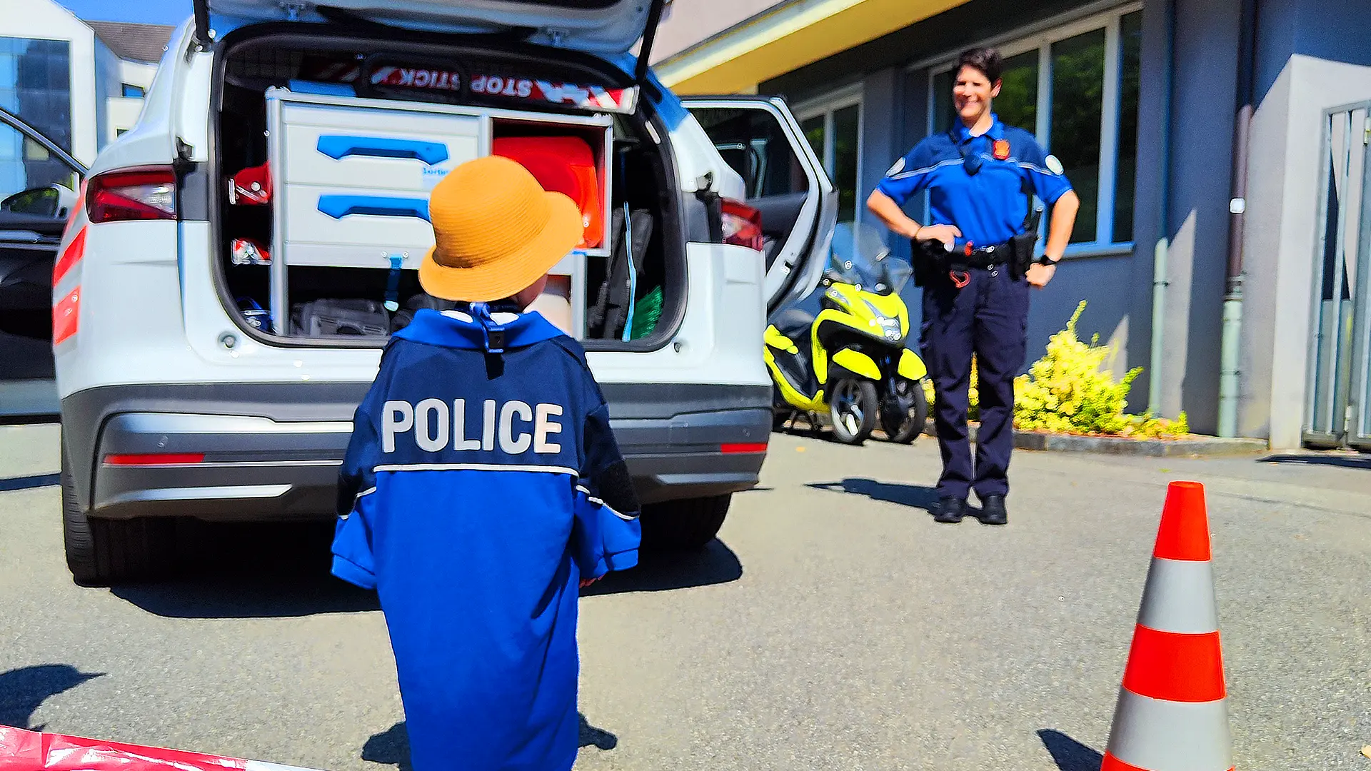 Mini-policiers à Ecublens : une sortie palpitante pour nos Grands
