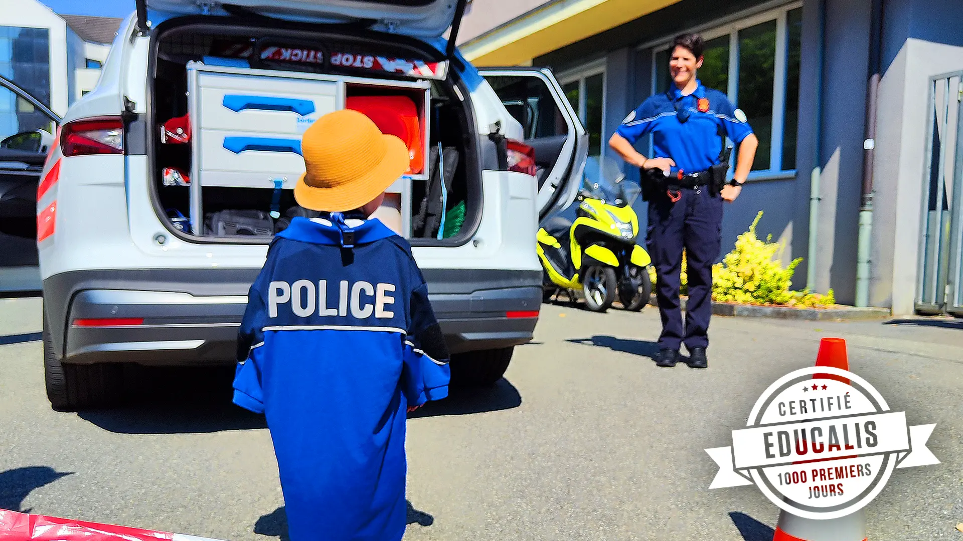 Mini-policiers à Ecublens : une sortie palpitante pour nos Grands