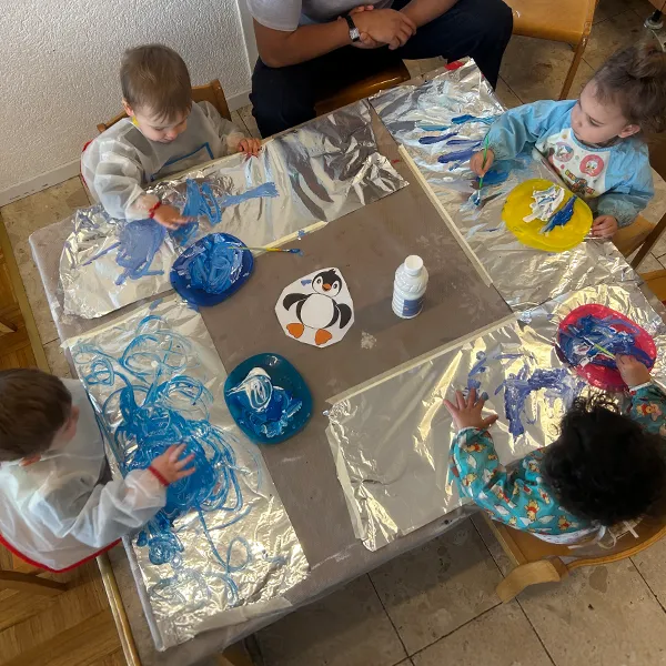 Atelier Artistique Pingouin 3d Trotteurs 6 Sens 05